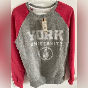 York University Retro Ladies Sweatshirt